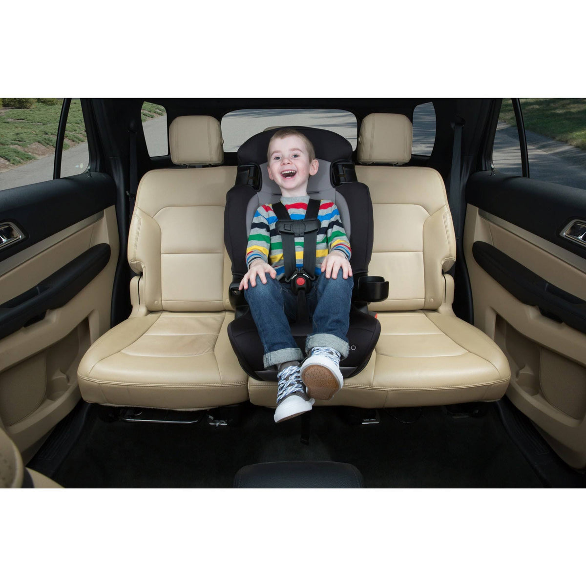 2 in 1 Booster Car Seat Sport Blue Q38452