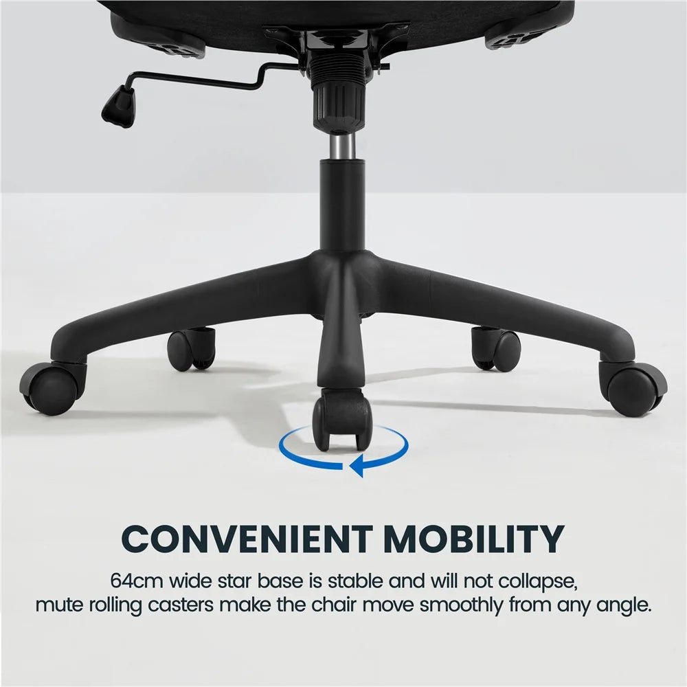 Black 28.5 in Active Chair Y338