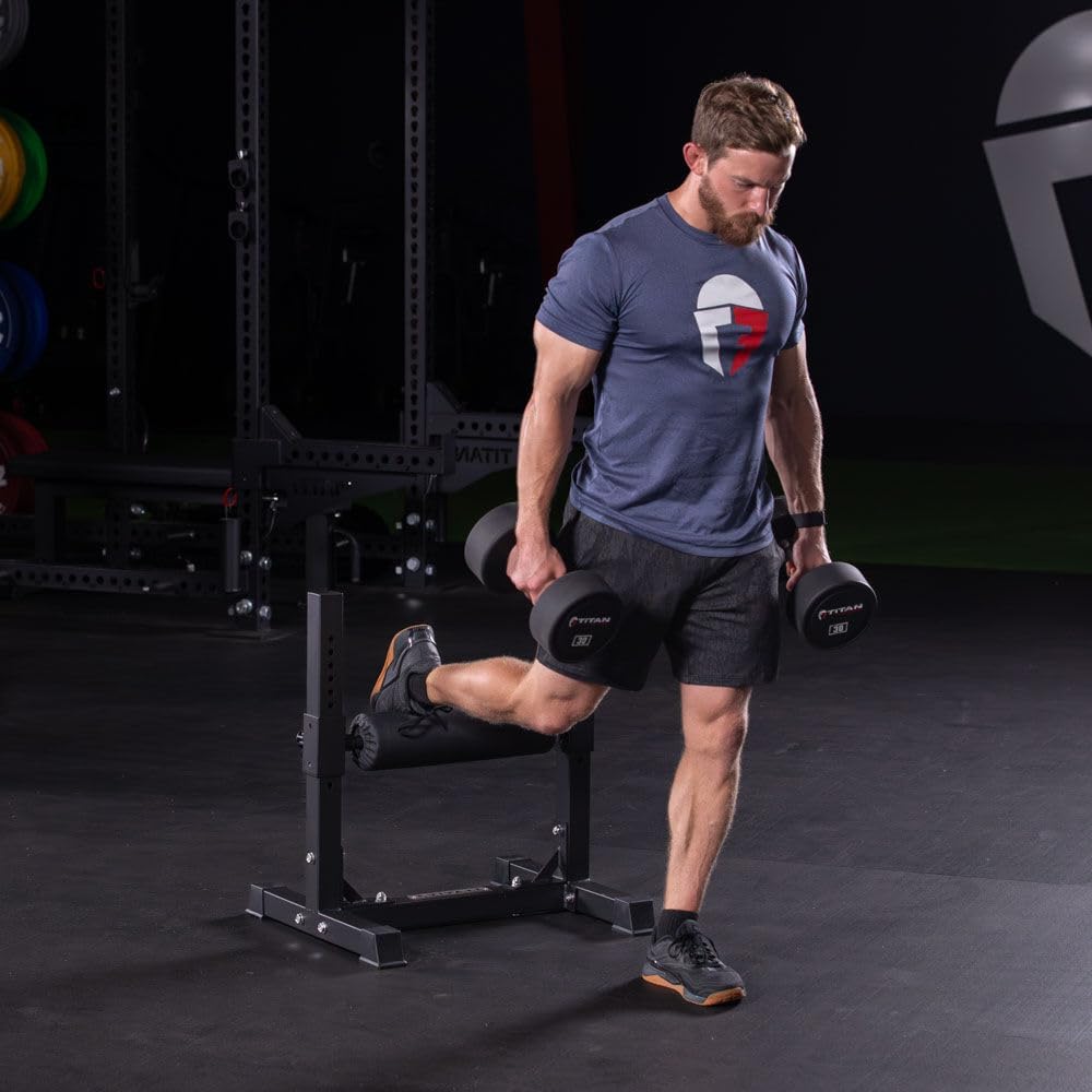 Single Leg Squat Roller Stand-Alone Bulgarian Split Squat Machine I73448