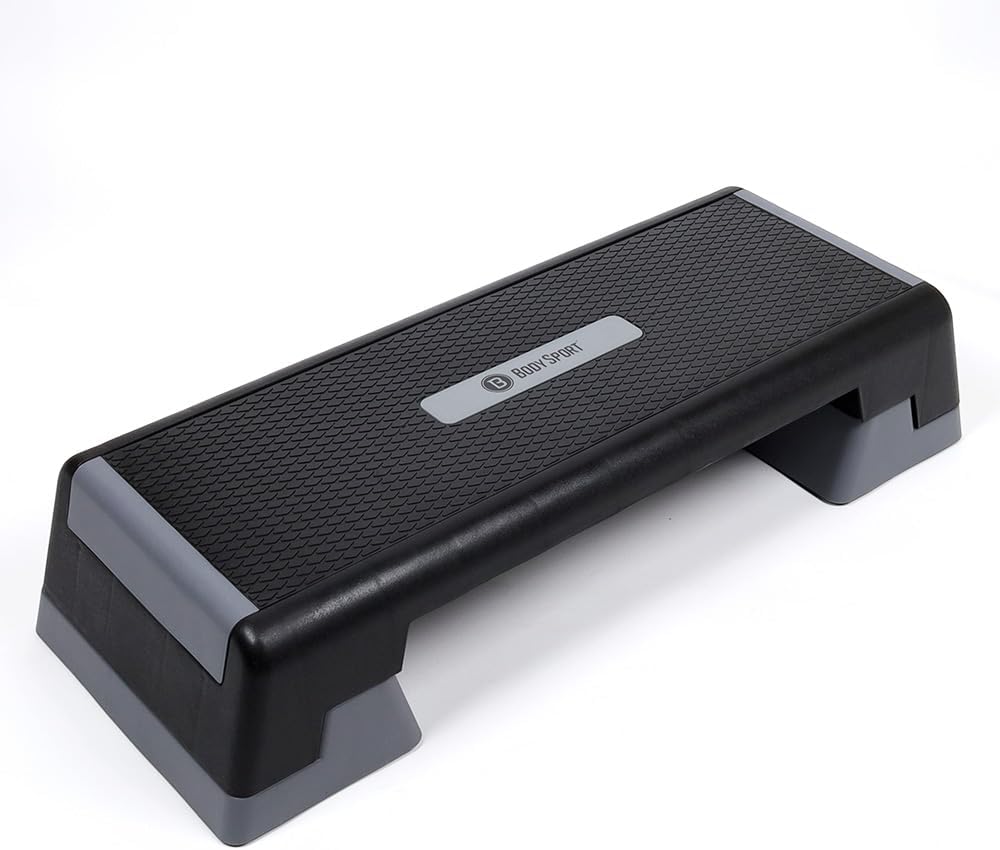 Gray/Black Aerobic Step Platform D57672