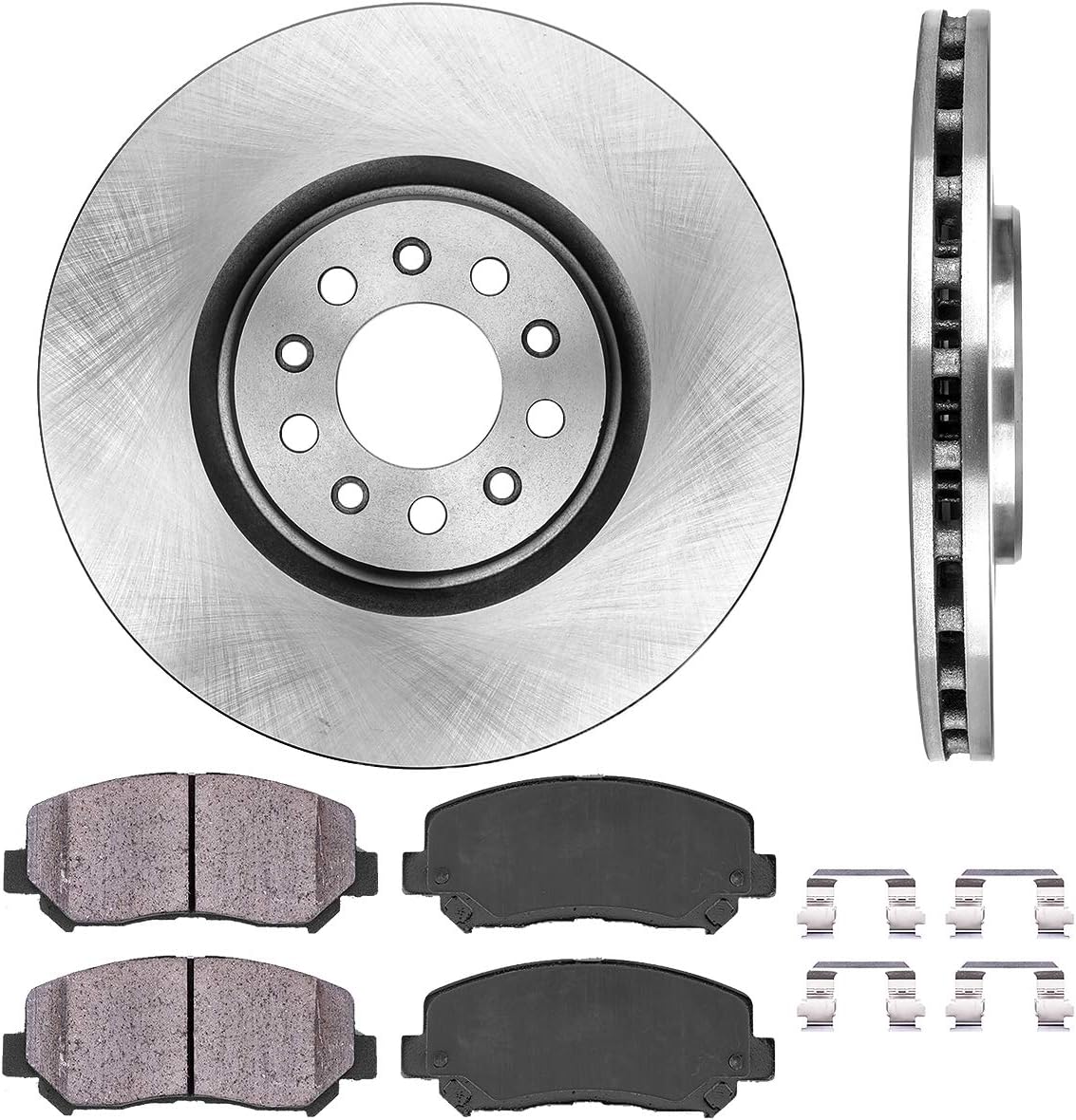 Brake Rotors + Ceramic Pads + Hardware N58758
