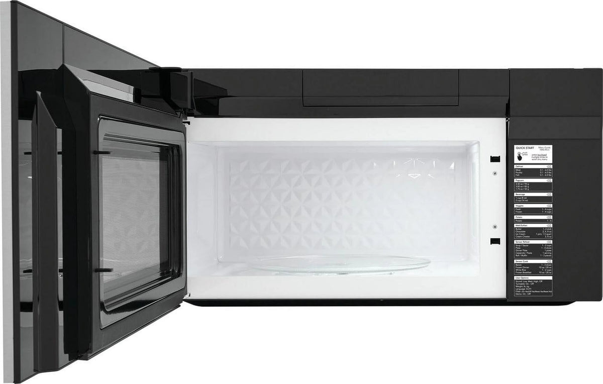 Black Stainless Steel Over The Range Microwave V490