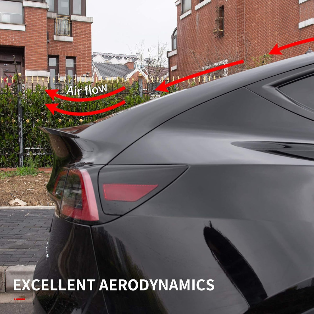 Glossy Carbon Fiber Spoiler Pack of 2 E1643