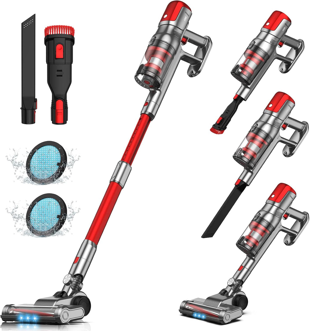 Cordless 4-in-1 Stick Vacuum Cleaner O8195