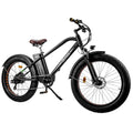26" Electric Bike with 4.0" Fat Tire, Peak 1500W Rear Hub Motor, Disc Brakes, Front Suspension, 7 Speed F2885