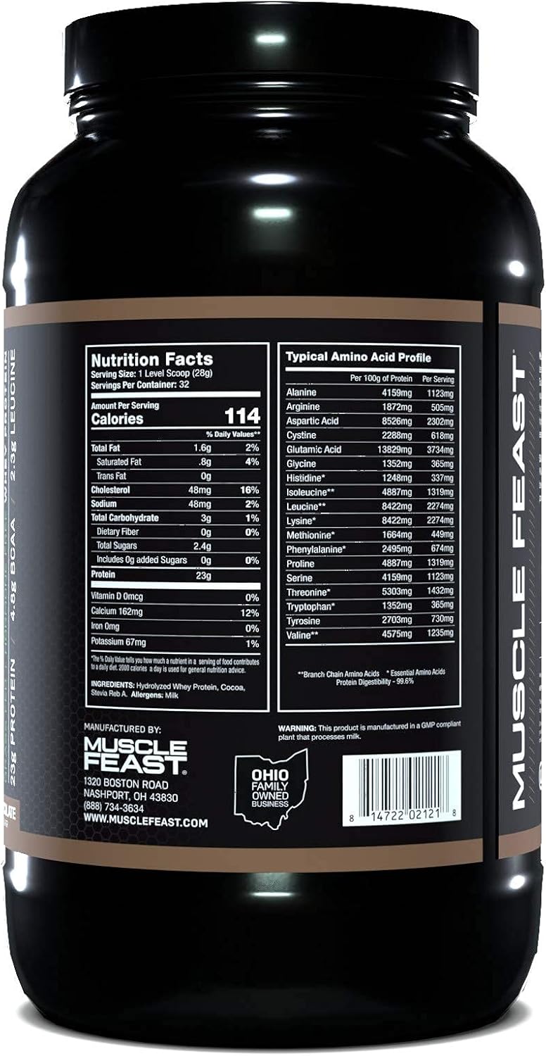 Chocolate Whey Protein Powder 2lb Pack of 2 M27295