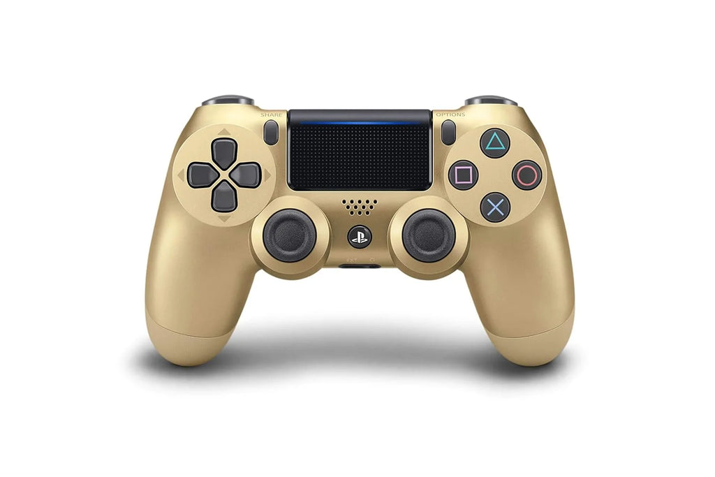 Gold Blue Wireless Controller Bundle with Charging Cable C4578