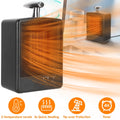 1000W Portable Ceramic Heater with Adjustable Temperature Timer R26121