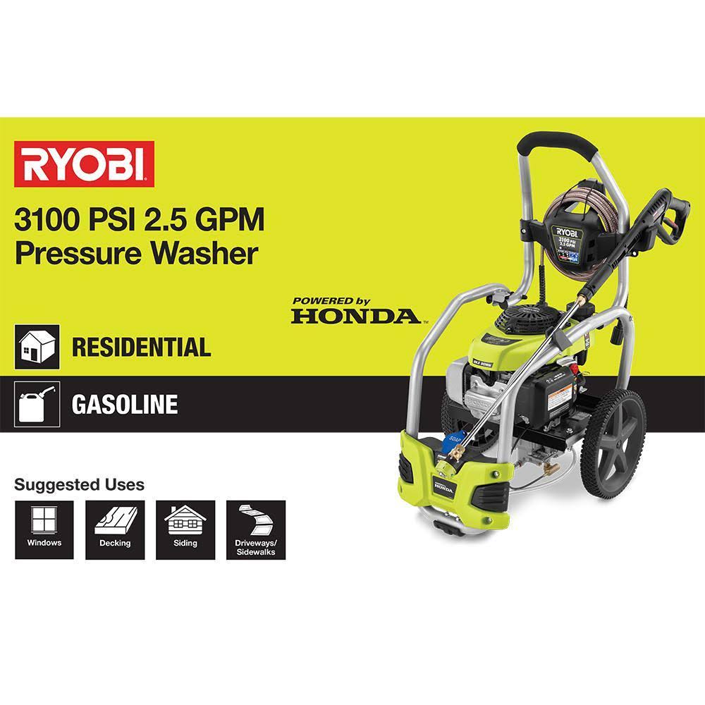 3100-PSI 2.5-GPM Gas Pressure Washer I3757