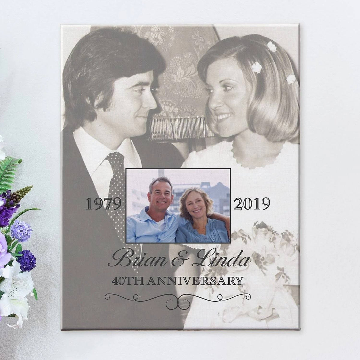 Anniversary Photo Canvas E6876