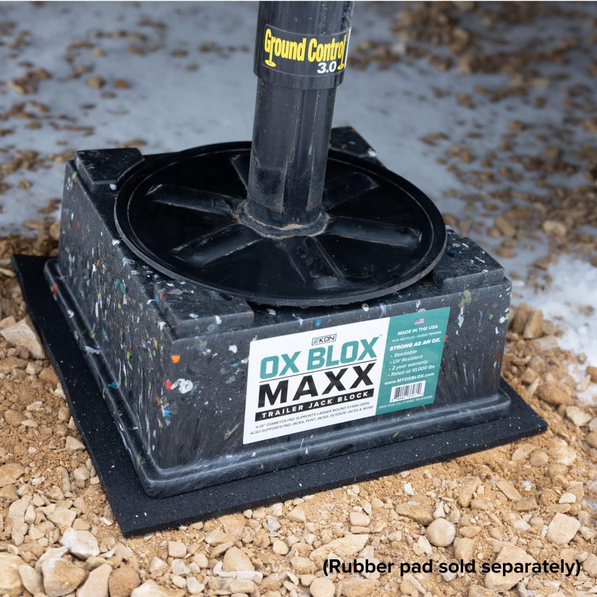 6-Pack RV Jack Block for 9 Round Feet H641