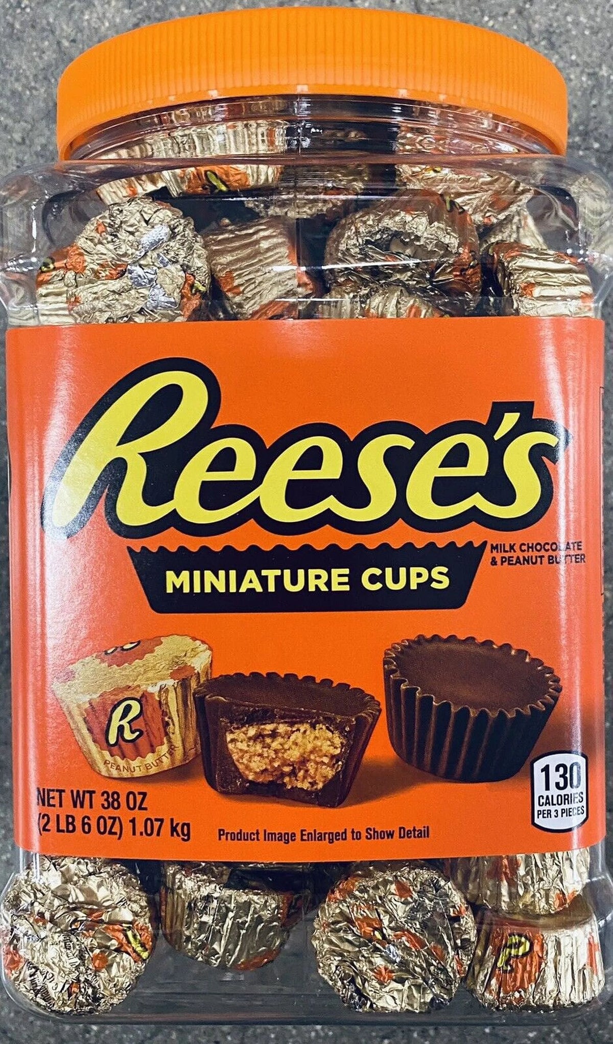 38 Oz Milk Chocolate Peanut Butter Cups G2511