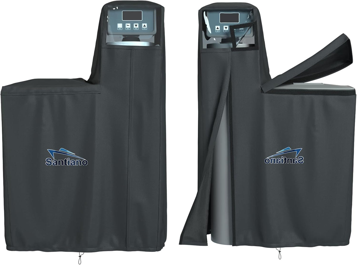 Black 64x40x16 Inches Water Softener Cover F835