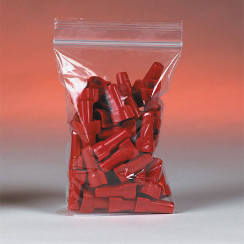 8 x 14 in. 2 Mil Reclosable Poly Bags Clear U650