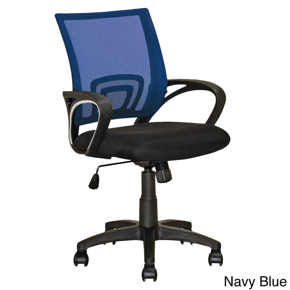 Purple Mesh Back Office Chair V8260