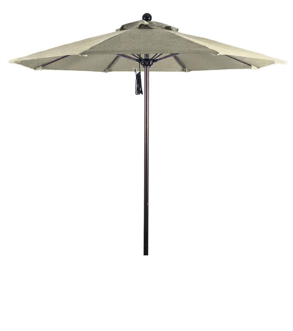 7.5 ft. Fiberglass Market Umbrella, Blue P38932