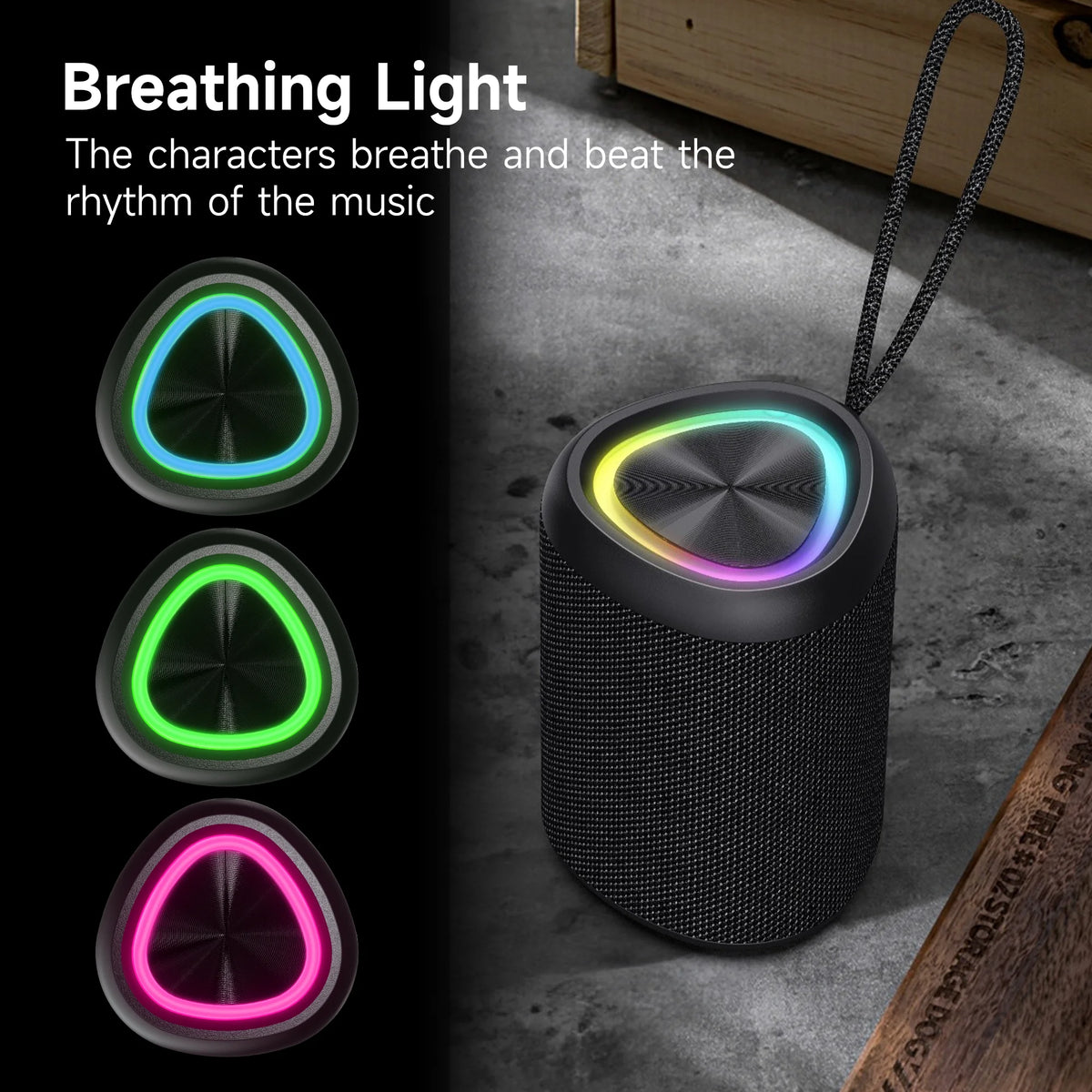 Portable Bluetooth Waterproof Speaker with 24H Playtime L28569