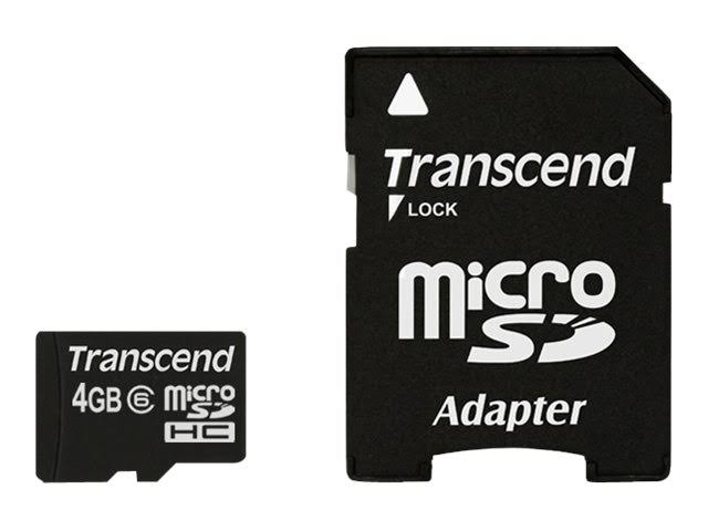 4GB microSD High Capacity Card (Class 6) P2096