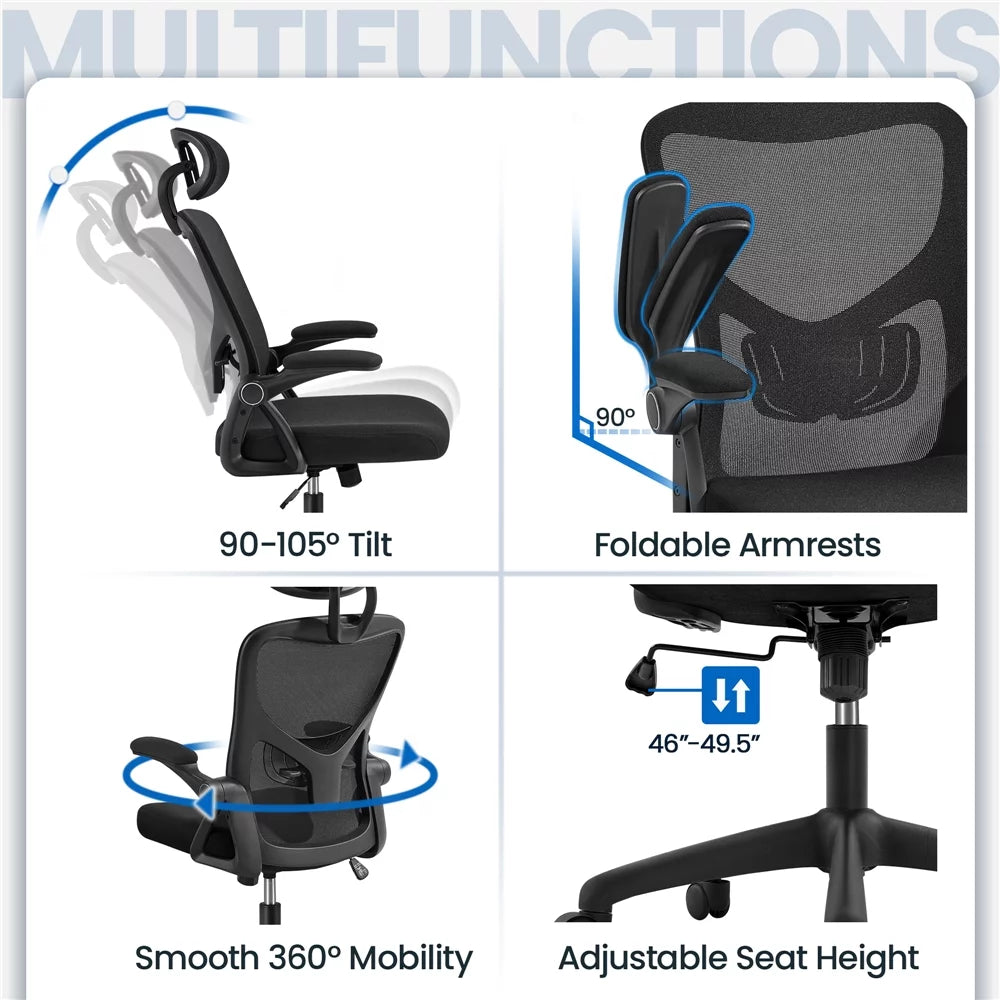 Black 28.5 in Active Chair Y338