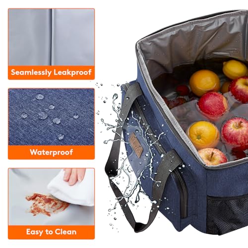 Black Insulated Lunch Bag G7057