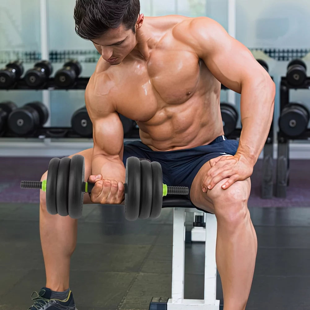 4-in-1 Adjustable Dumbbells Set 50lbs G8379