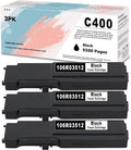 3 Pack Black Toner Cartridge for Xerox C400 C405 Printer R952