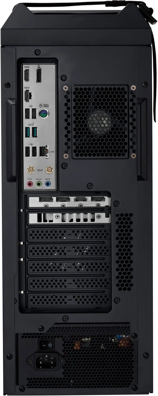 Gaming PC with Intel Core i9-14900K CPU, 64GB RAM, 2TB NVMe SSD, 8TB HDD, RTX 4070 12GB, Windows 11 Home T56192