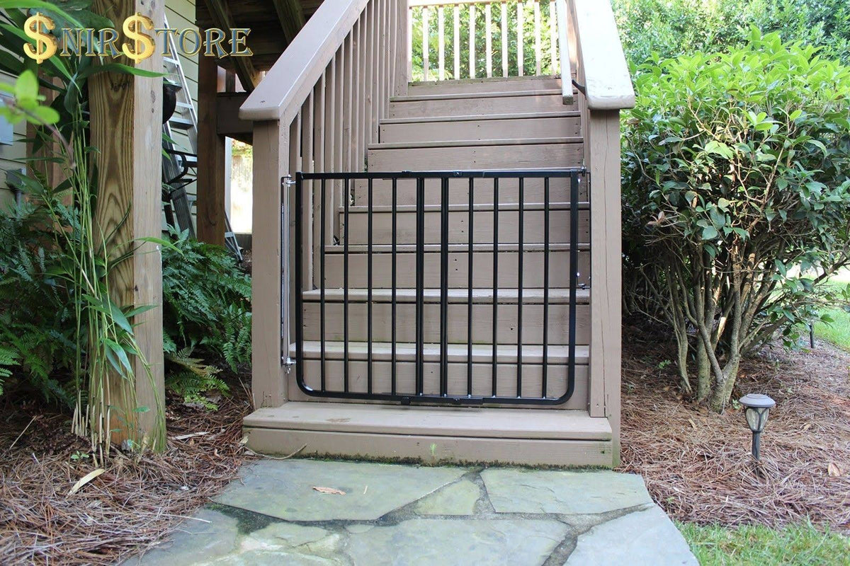 Black Stairway Safety Gate C918354