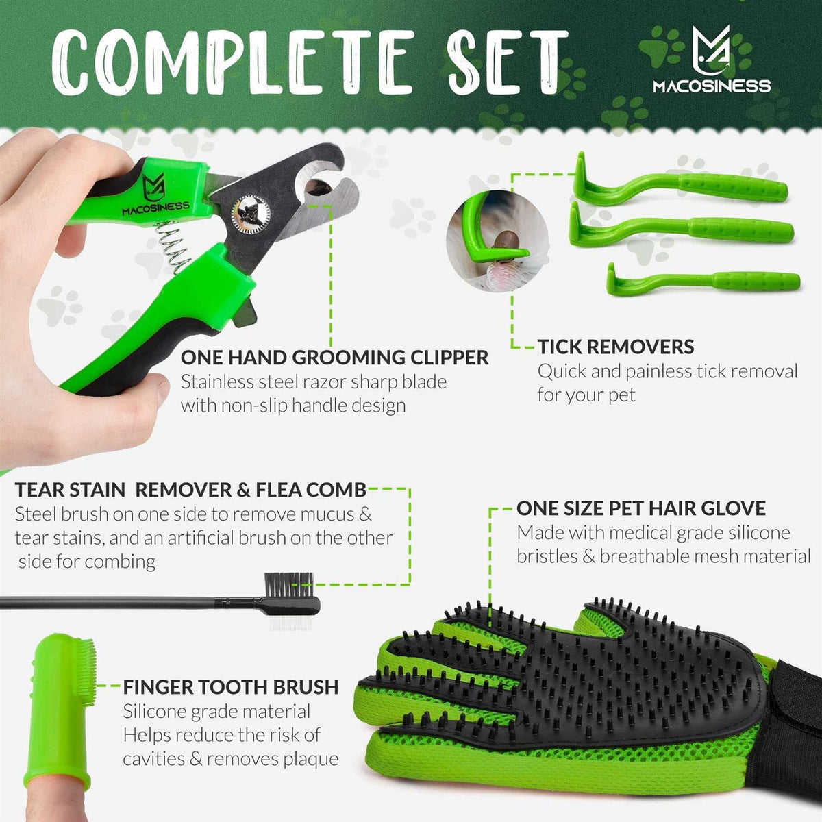 Pet Grooming Hammock Set J3838