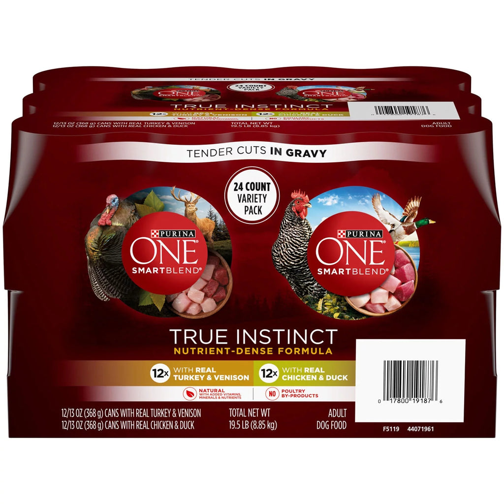 Natural Gravy Wet Dog Food Variety Pack 24 Cans P7941