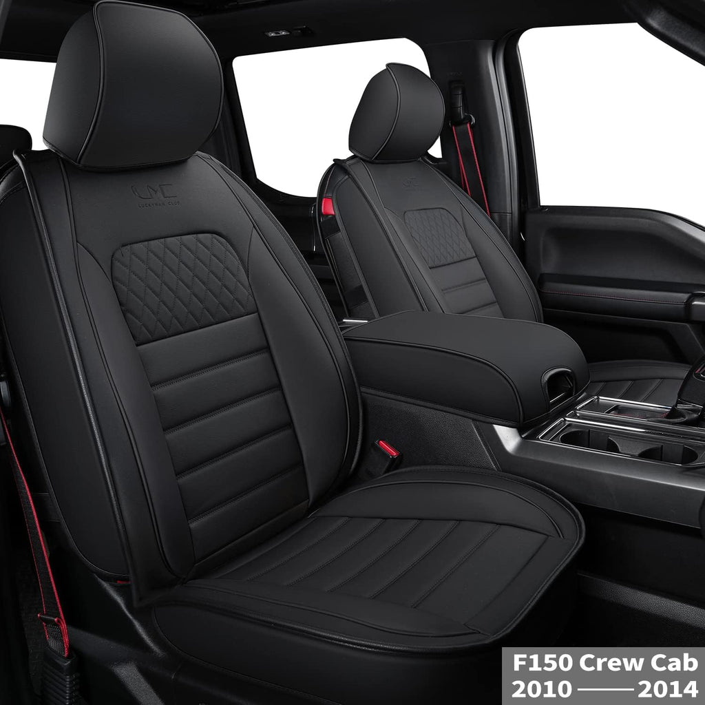 Black 2 pcs Front Seat Covers W91219