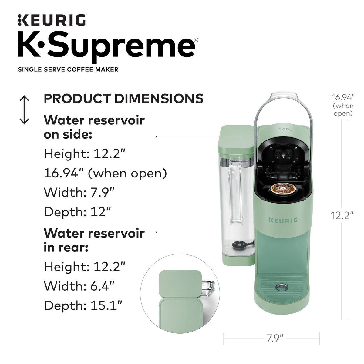Single-Serve K-Cup Pod Coffee Maker O1684