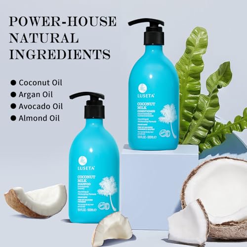 Manuka Honey Shampoo & Conditioner Set Hydrating Moisturizing Sulfate-Free 16.9oz*2 Y266
