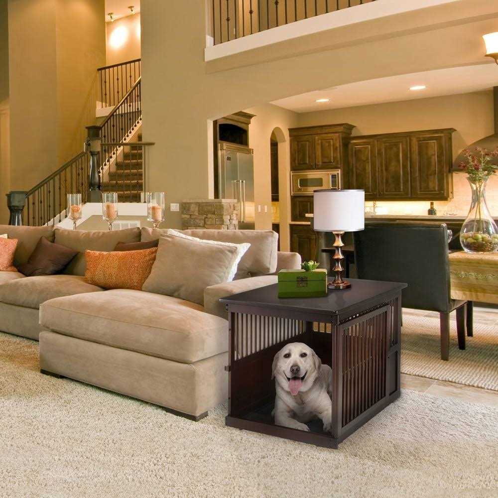 Wooden End Table Crate L3603