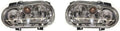 Headlight for 1999-2002 Volkswagen Cabrio Driver and Passenger Side w/Bulbs E6840