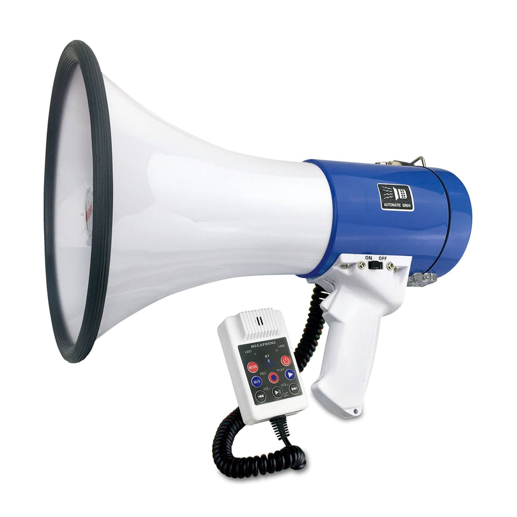 50W Rechargeable Megaphone Speaker with Built in Siren (2 Pack) Z7814