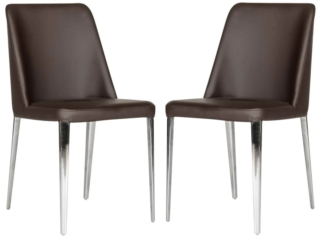 Set of 2 White Side Chair M120