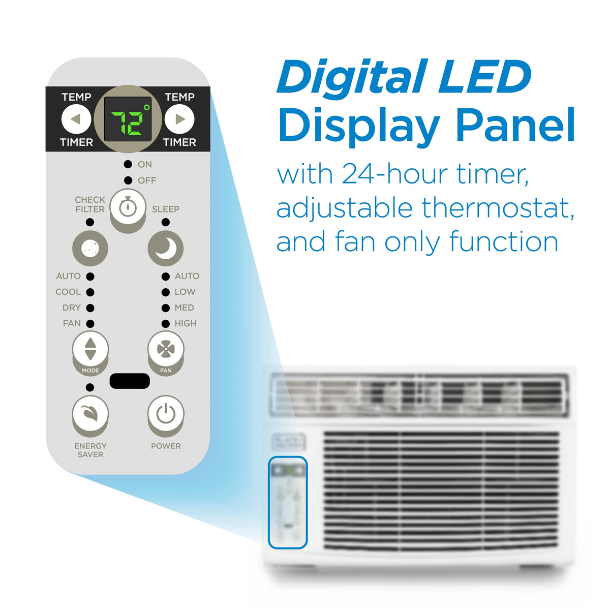 Window Air Conditioner 12,000 BTU White F68729