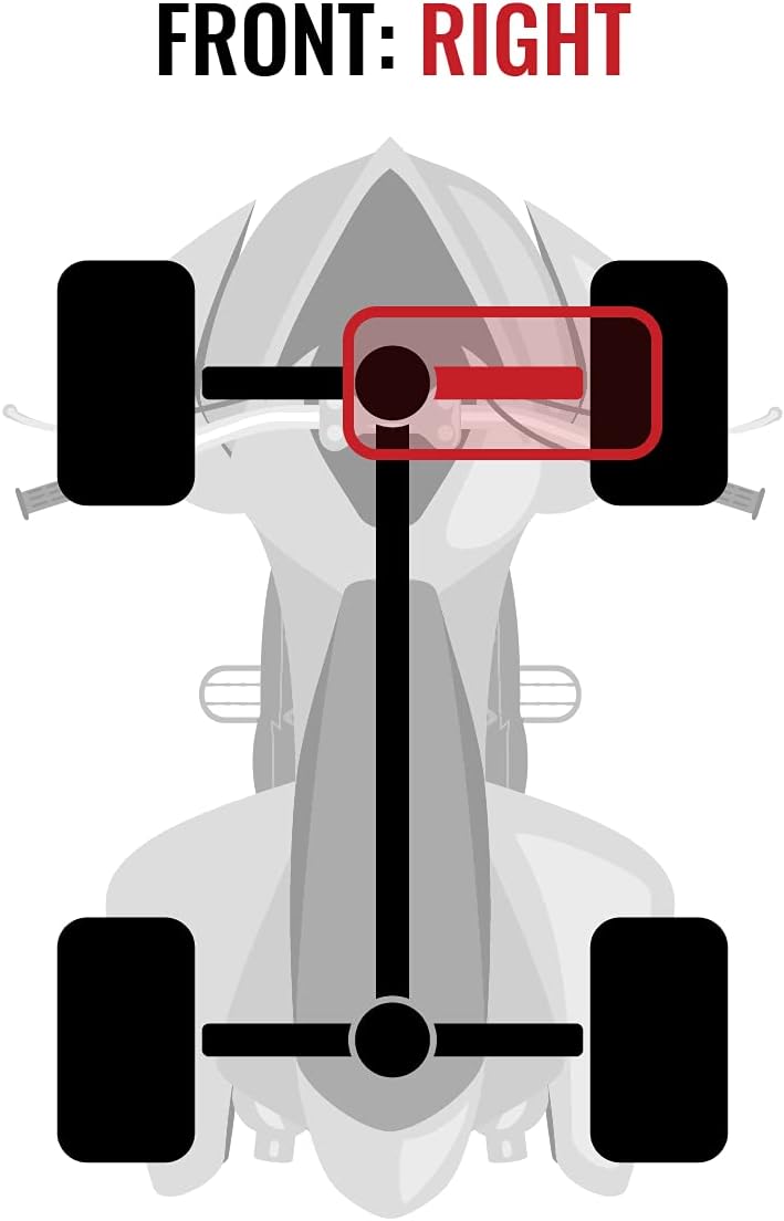 Front Right Axle for Can-Am Outlander 1000 4X4 X93777
