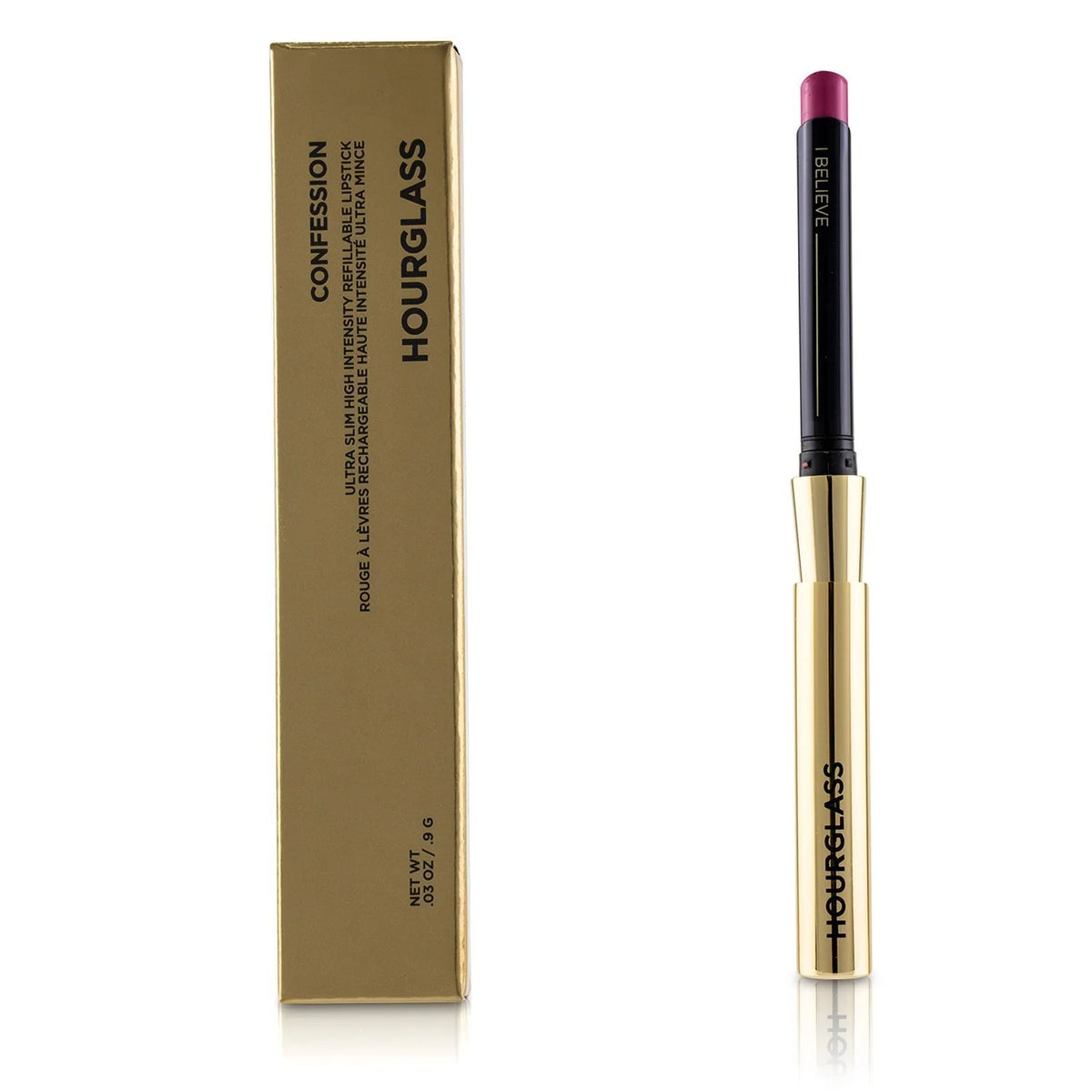 Ultra Slim Refillable Lipstick - Vivid Pink 0.03oz T8688