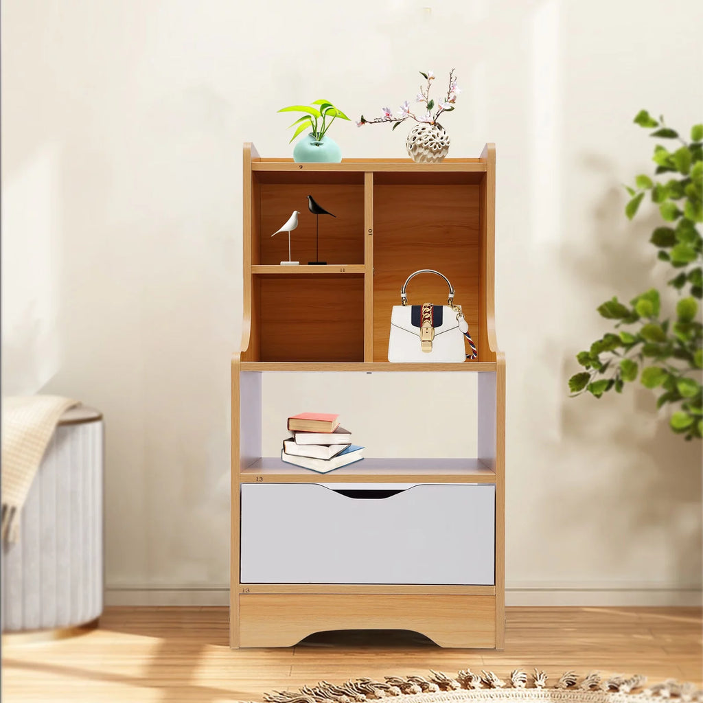 Narrow End Table with Storage Drawer E411131