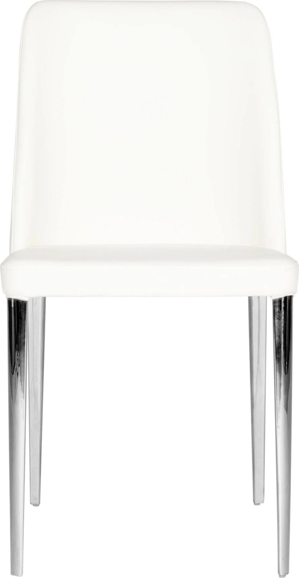 Set of 2 White Side Chair M120