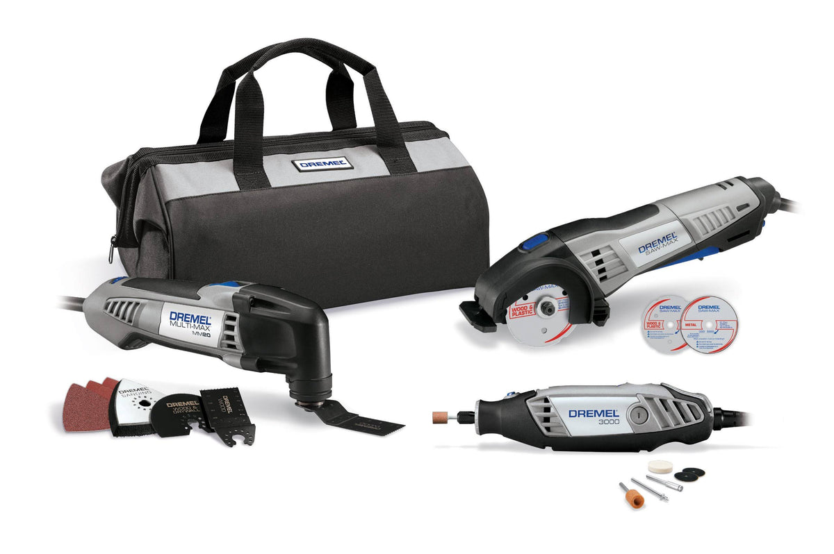 3-Tool Combo Kit with 15 Accessories B17262