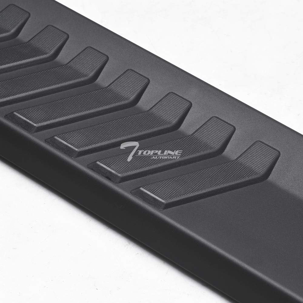 Matte Black Aluminum Side Step Rail Running Boards G976389