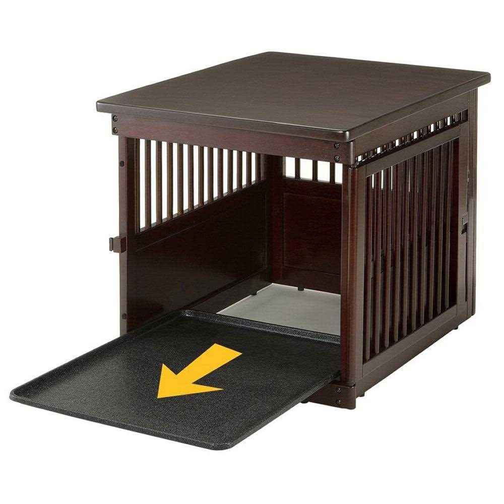 Wooden End Table Crate L3603