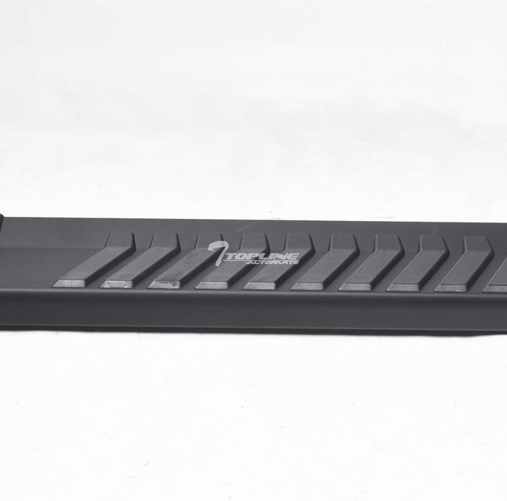 Matte Black Aluminum Side Step Rail Running Boards G976389