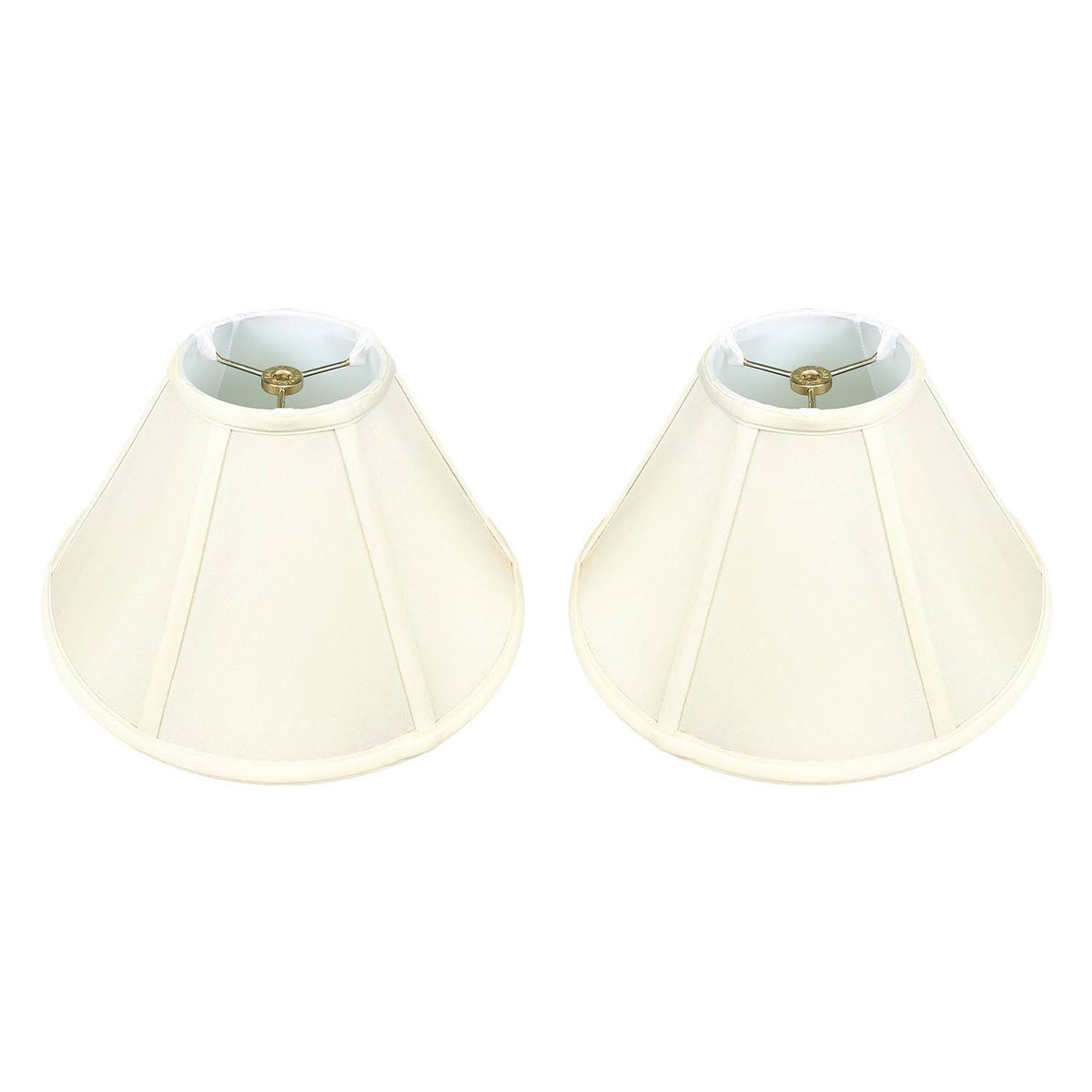 Eggshell 6x16x10 Lamp Shade Set of 2 J5134