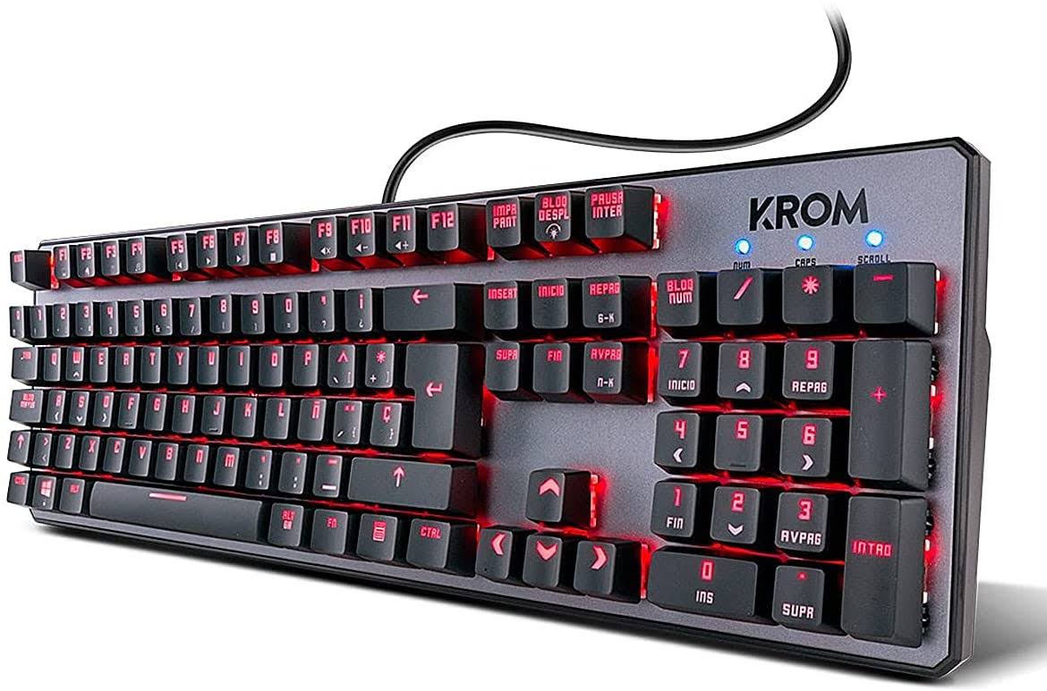 Black Spanish Gaming Keyboard Z96700