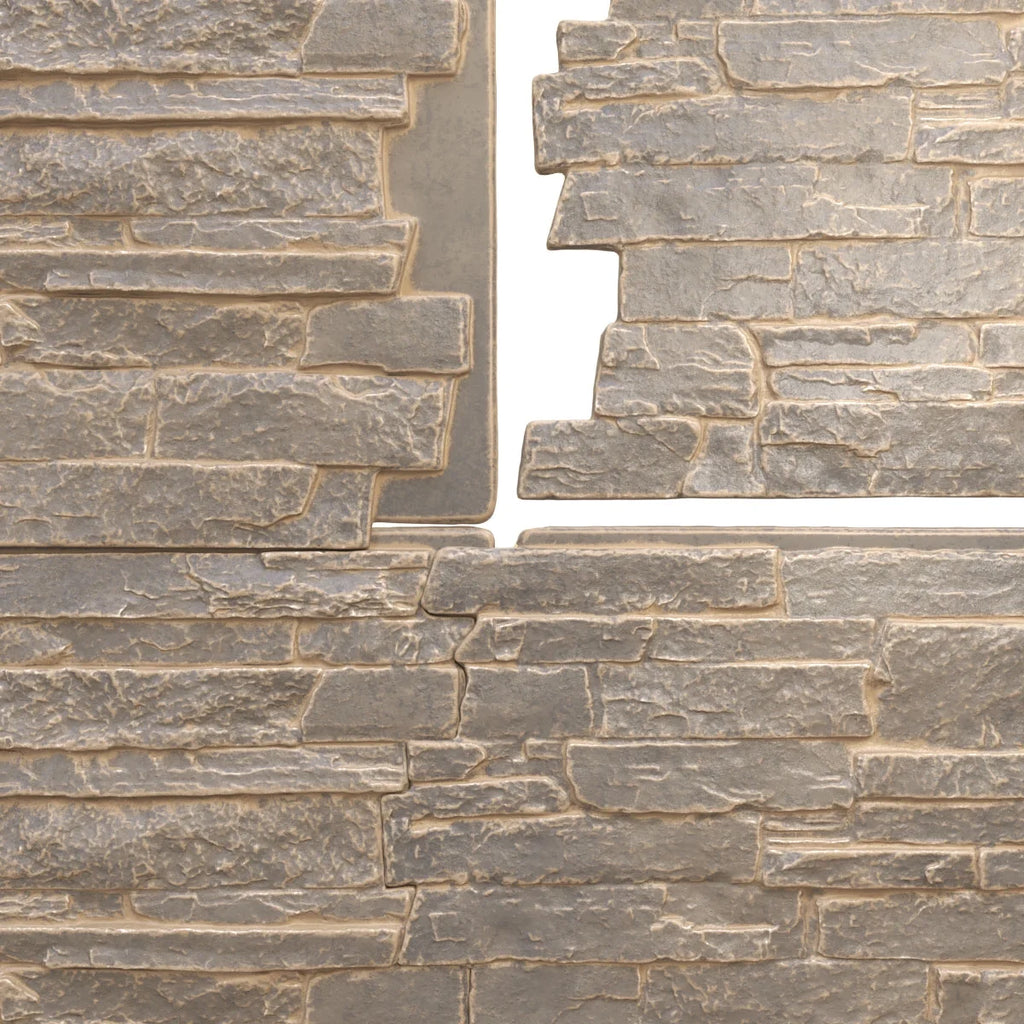 Faux Stone Siding Panel I16678